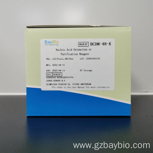 Simple fast bacteria DNA extraction reagent kit